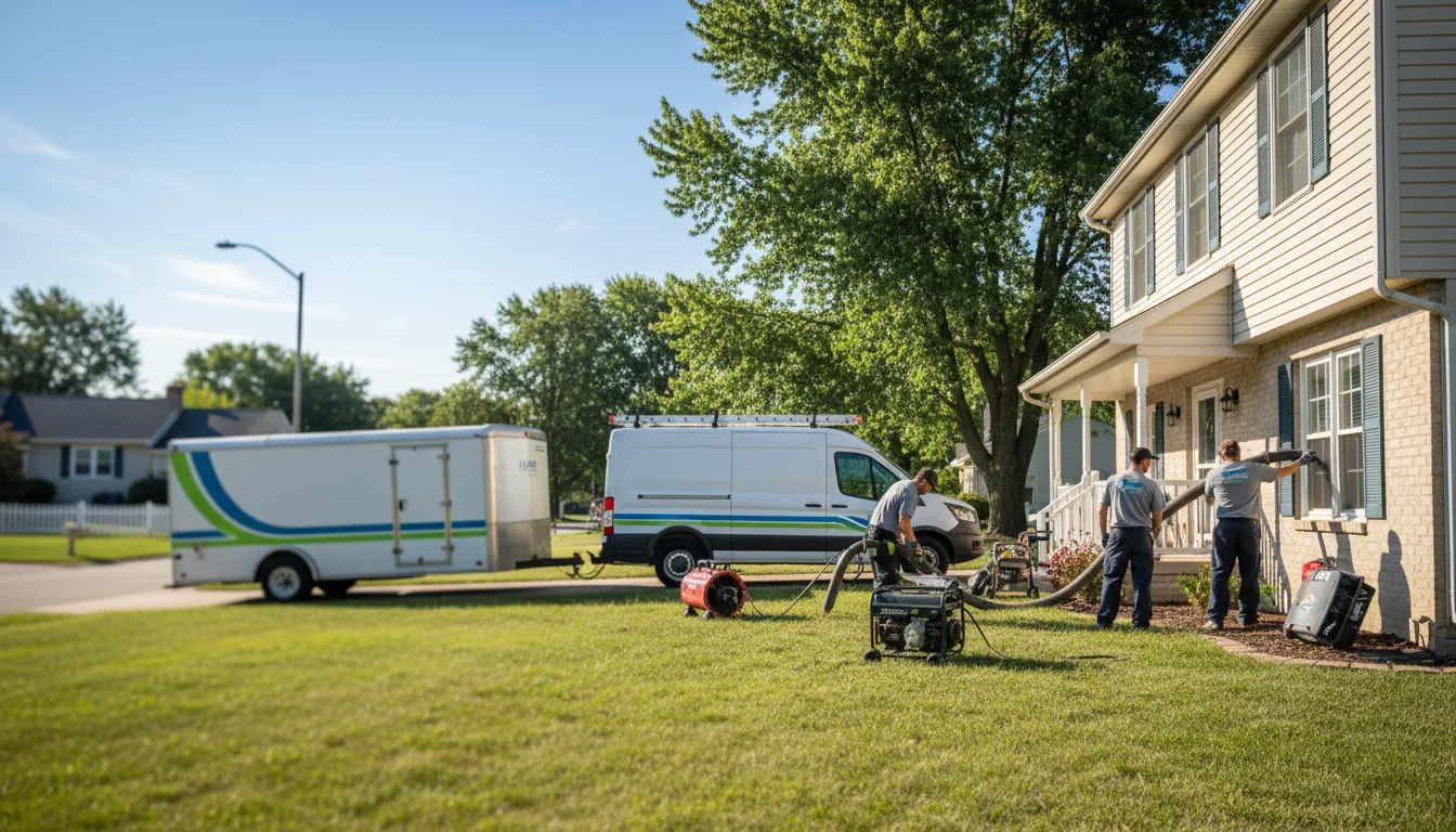 Flooded Basement Restoration And Cleanup With Repair in Obernburg, NY near me